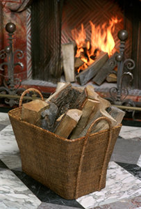 Wood basket